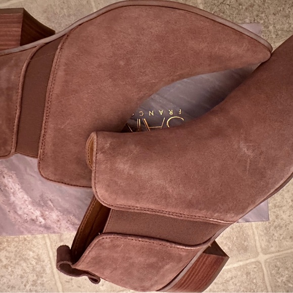 New Leather Suede Booties - Picture 5 of 8